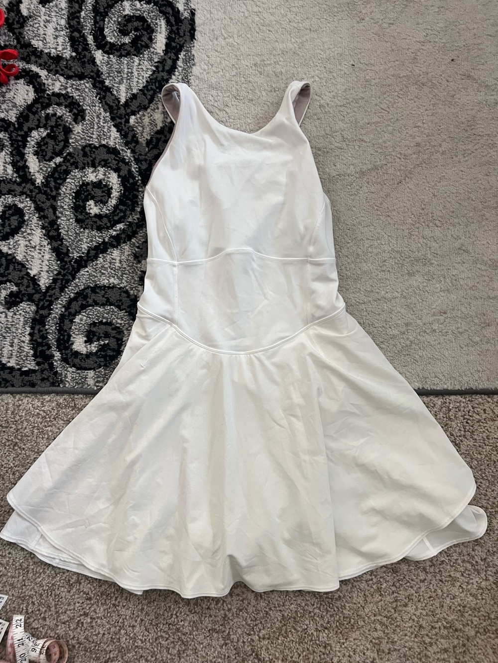 Lululemon Court Crush Dress Women’s Size 8 Great Condition White